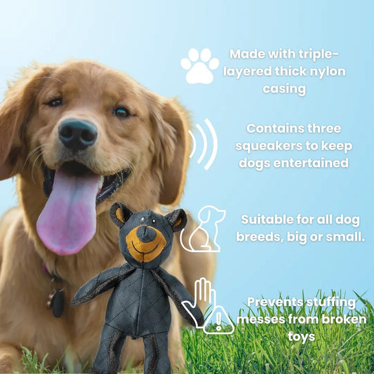 Indestructible Squeaky Dog Toy